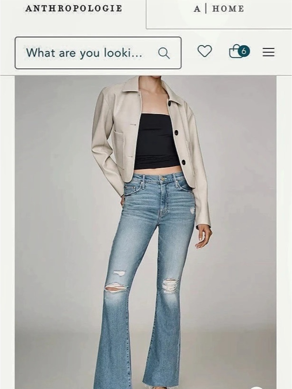 New with Tags MOTHER The Weekender Bootcut Jeans Waist 27. Chaos is calling.